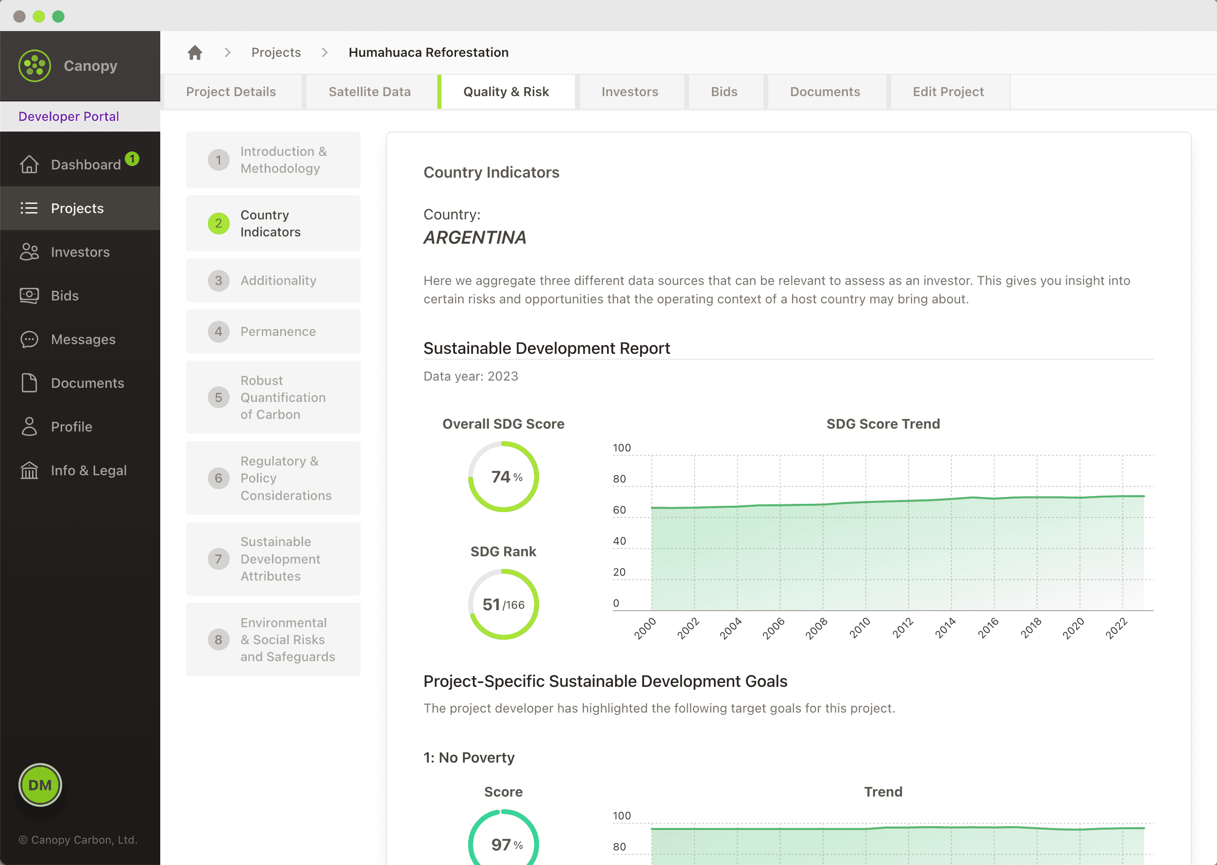 Canopy App Screenshot - CF Partners